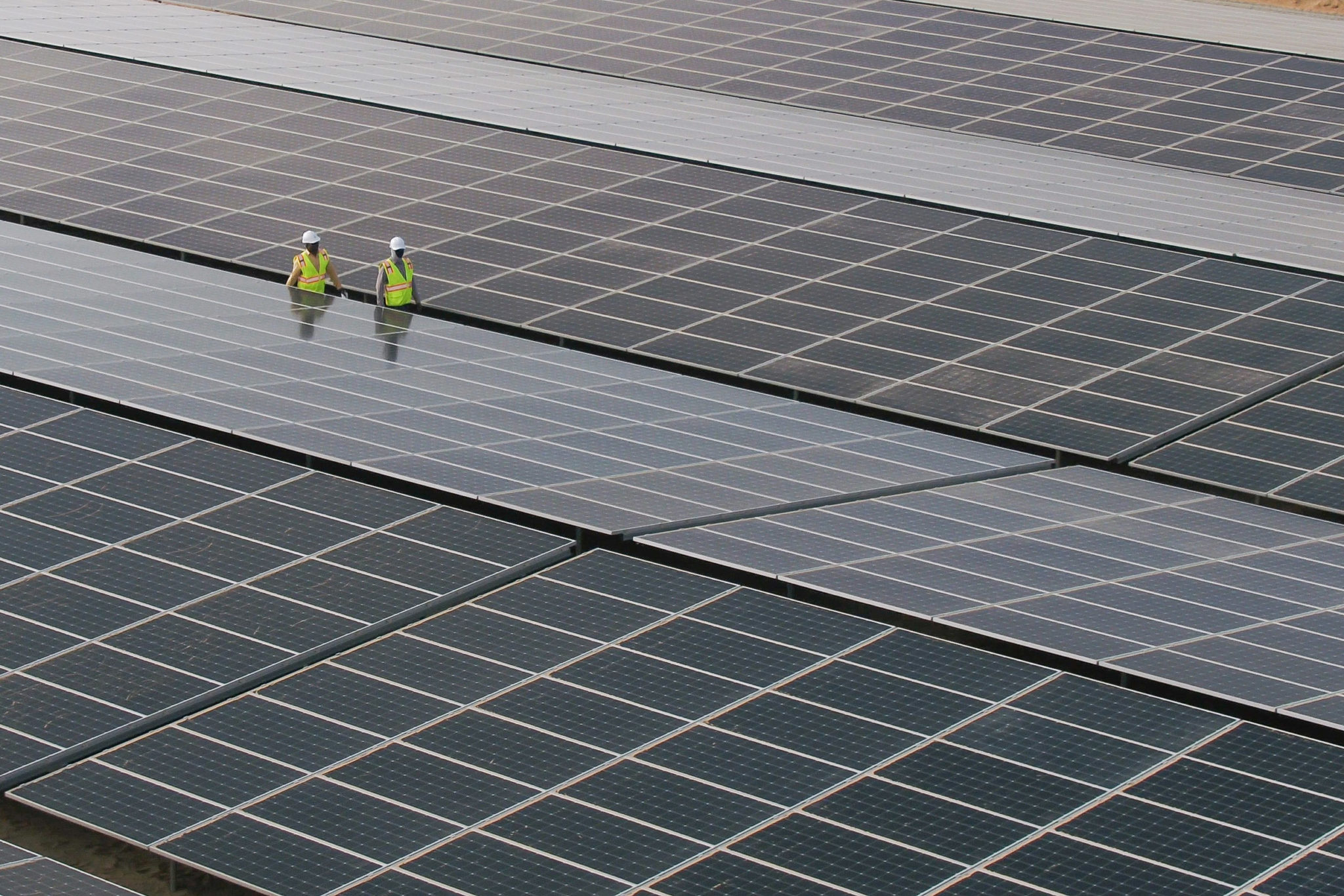 solar drone inspection