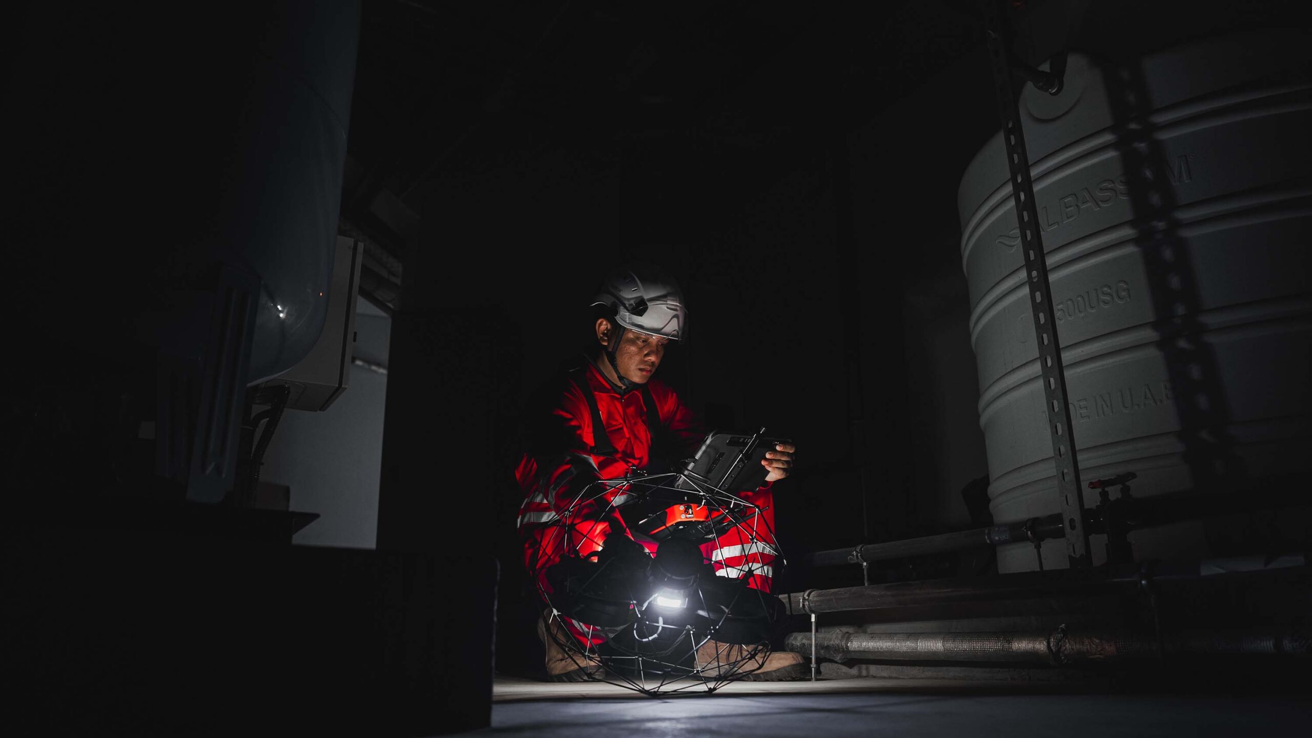 Drones for oil and gas industry