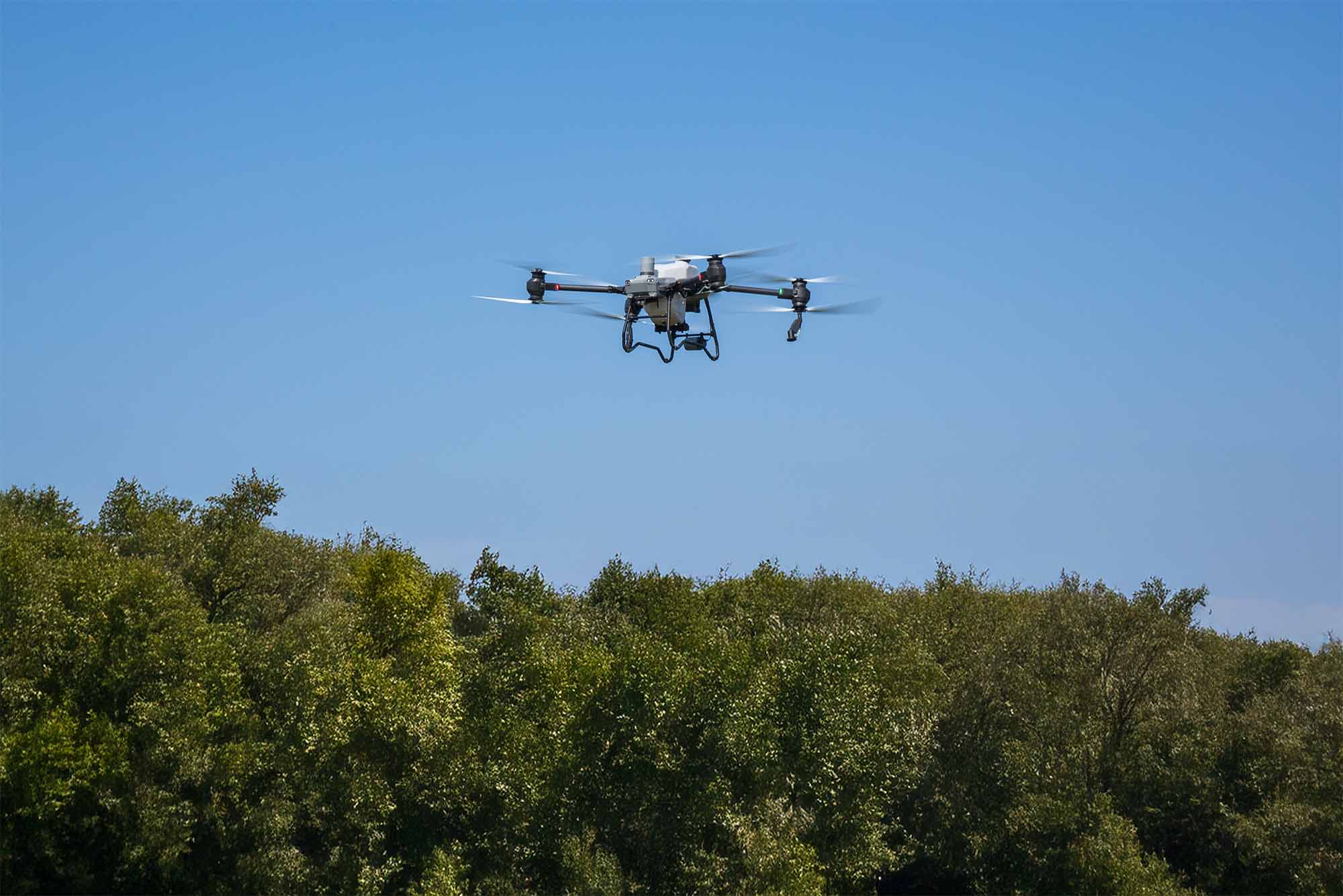 Agricultural drones for crop spraying