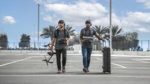 Drone usage in filmmaking