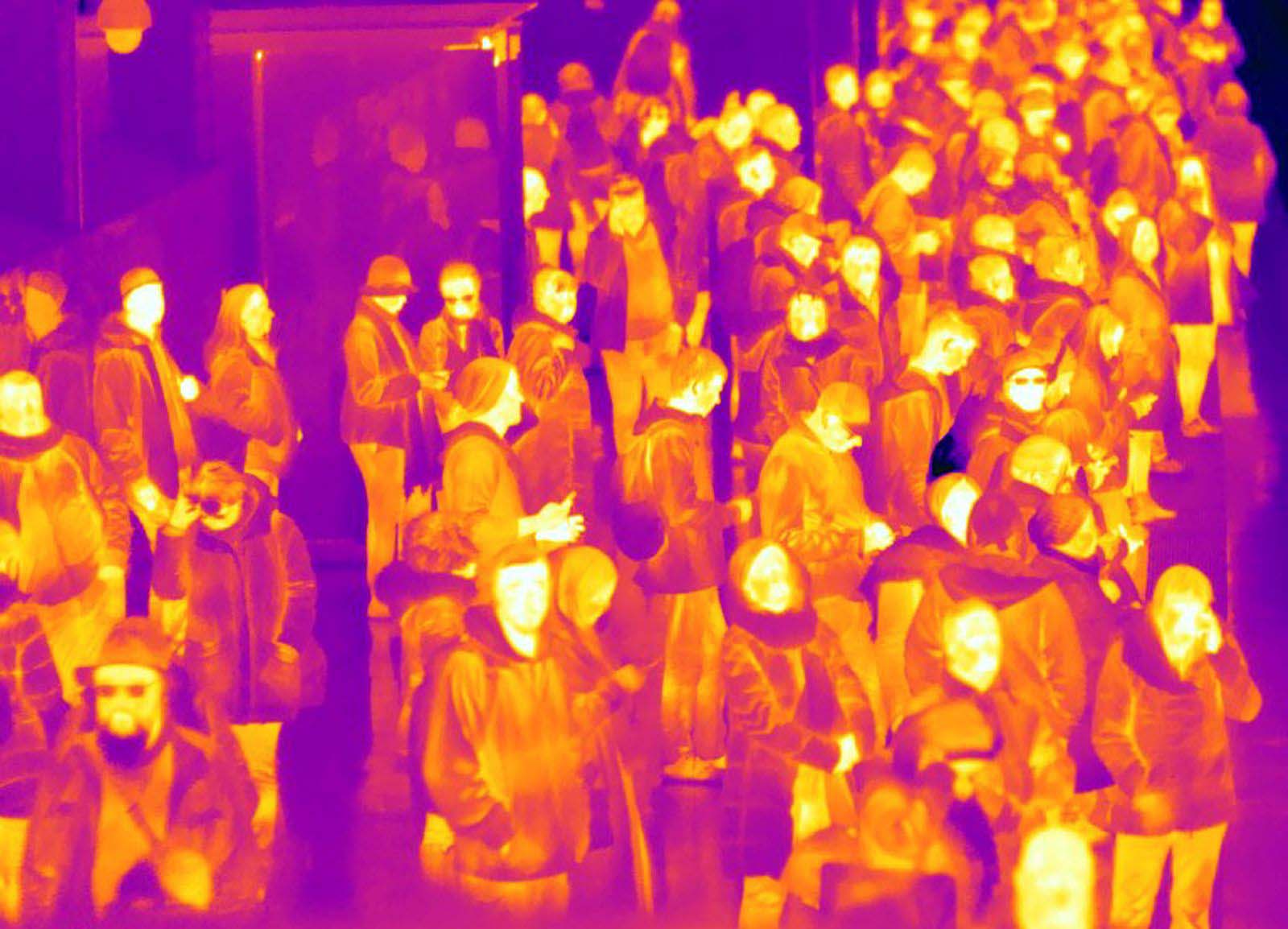Thermal imaging tehcnology for security and surveillence