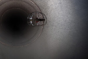 Ultrasonic thickness inspection with drones