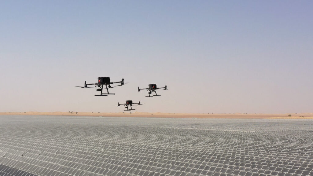 Drones and AI in Solar Energy Plant Commissioning Inspection