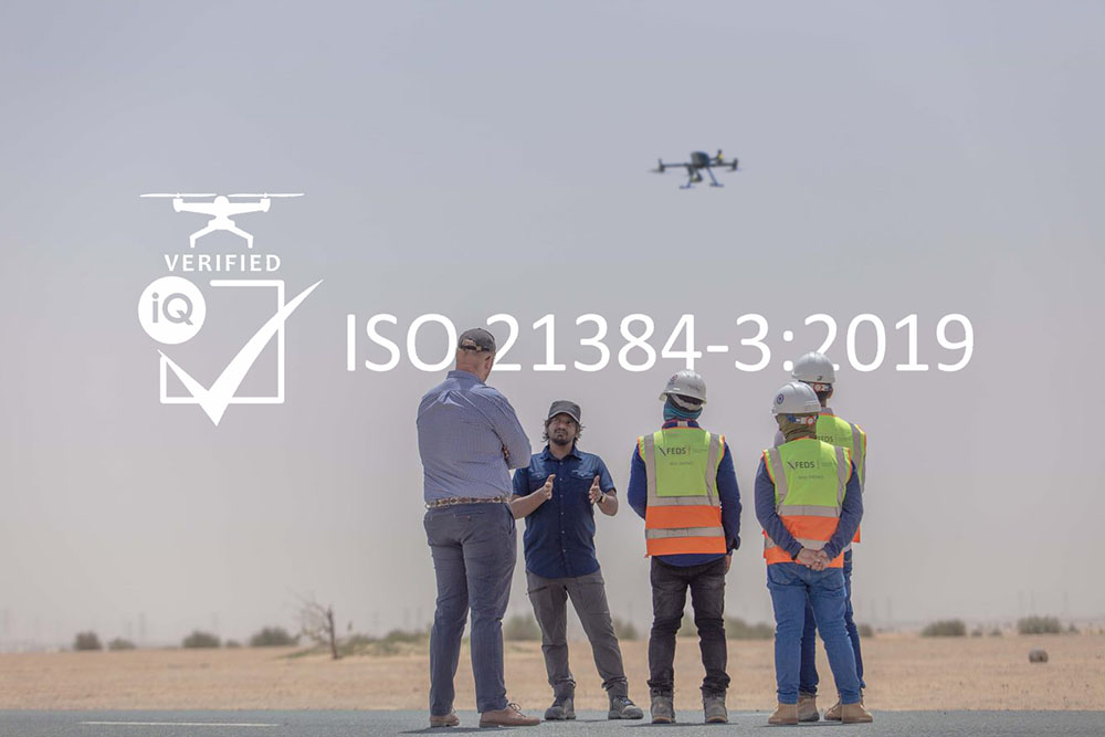 ISO 21384-3:2019 Certified Drone Services