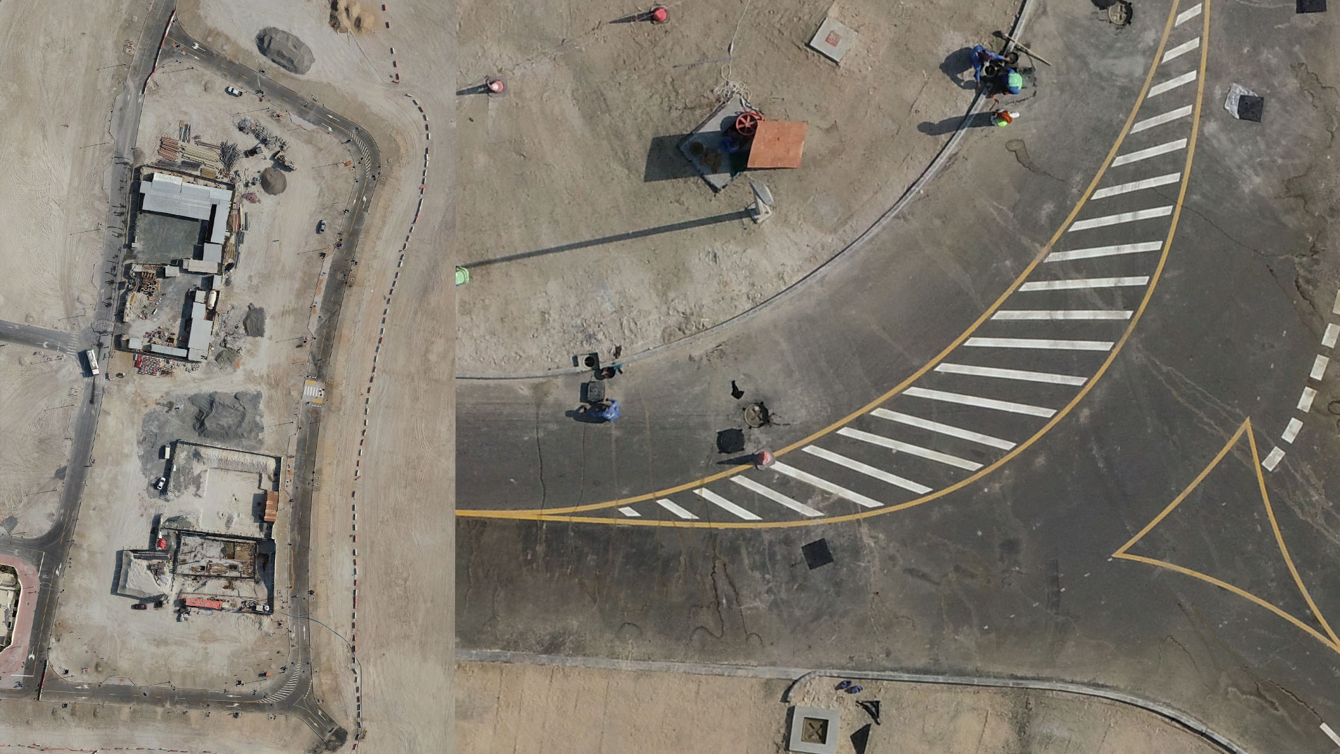 Drone progress monitoring