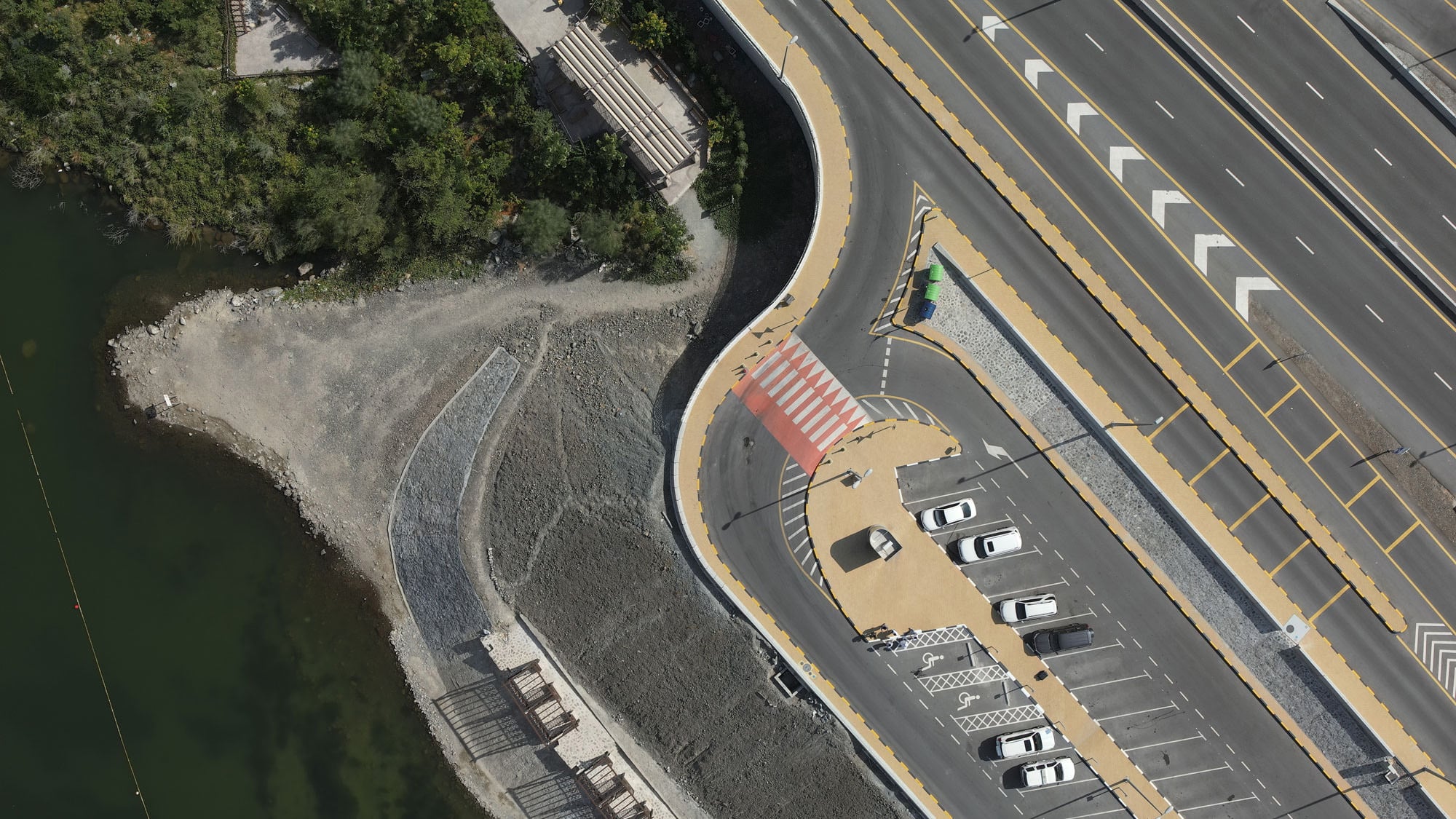 aerial road inspection