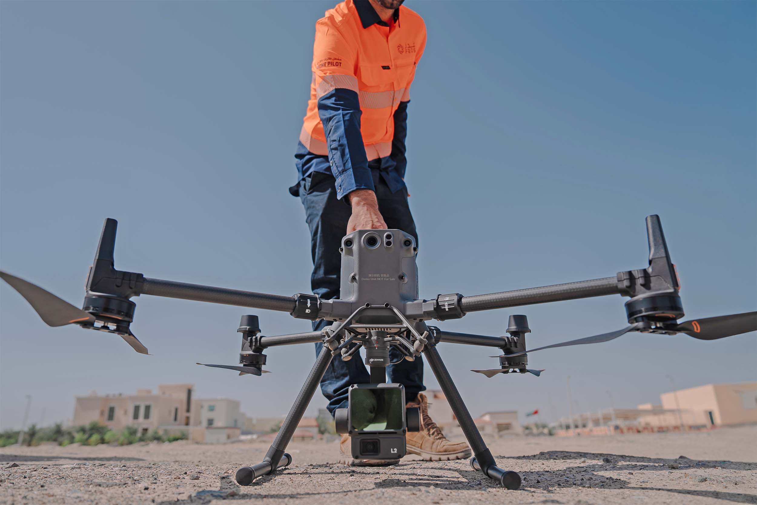 advanced drone payloads for construction monitoring and insepctions