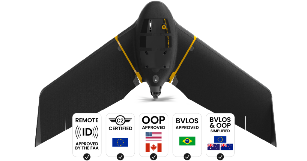 eBee X registration badge